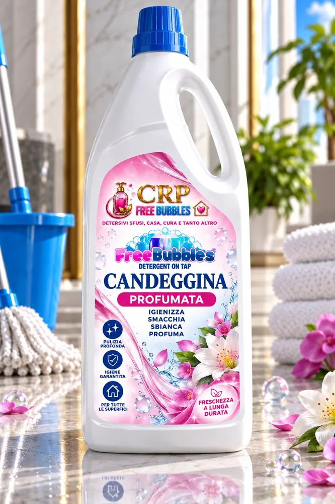 Flacone di Candeggina Profumata della linea Free Bubbles