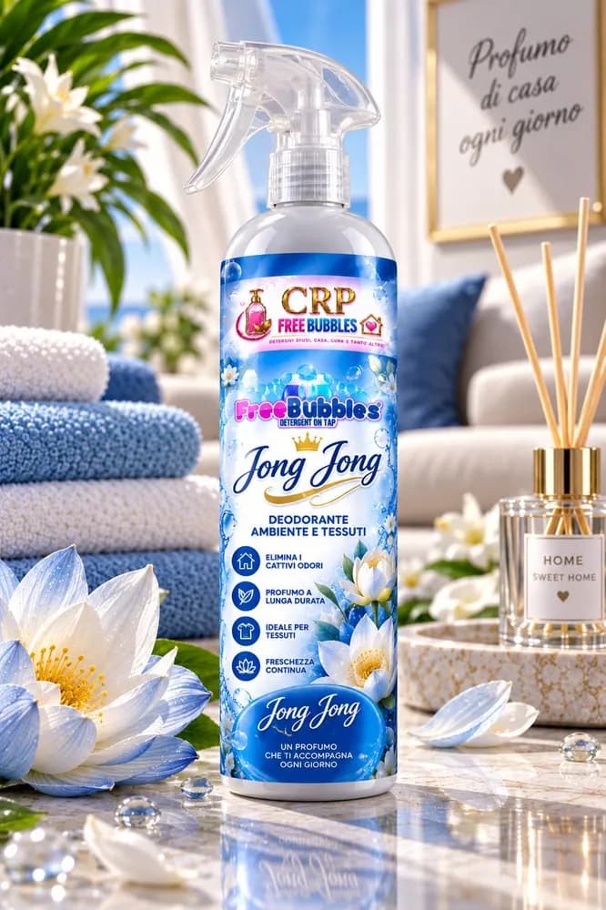 Flacone di Deodorante Spray Jong Jong della linea Free Bubbles